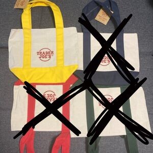 MINI TRADER JOES TOTES